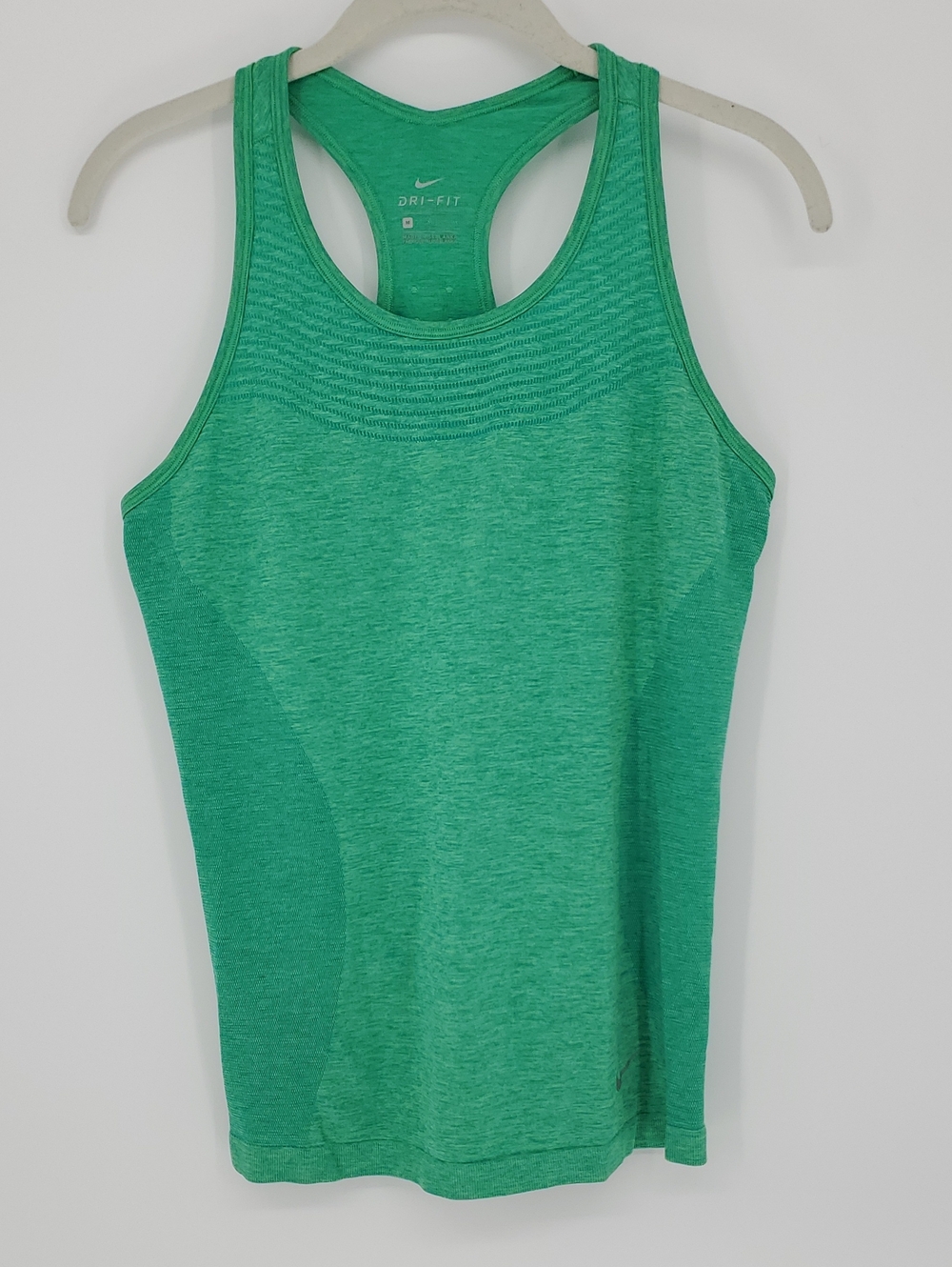 Nike Dri-FIT Green Racerback Tank Top Womens Size Medium